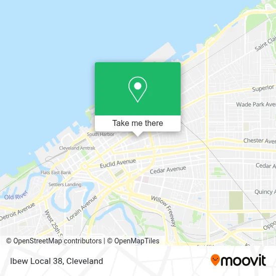 Ibew Local 38 map