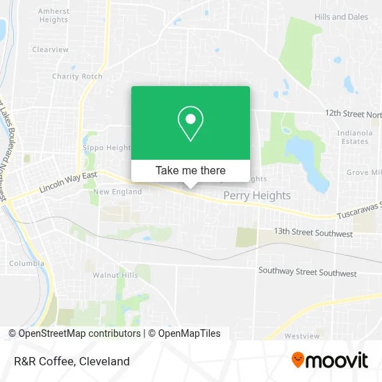 R&R Coffee map