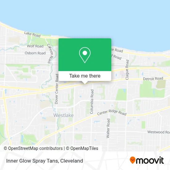 Inner Glow Spray Tans map