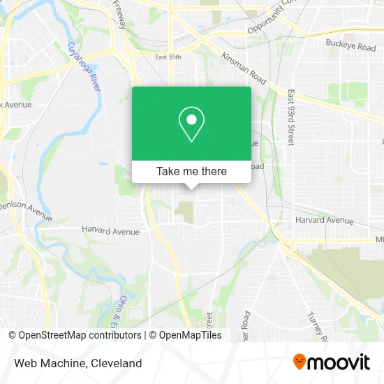 Web Machine map