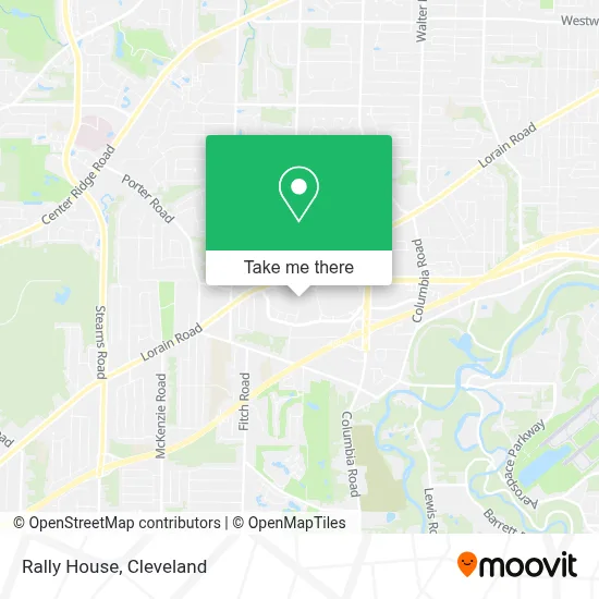Rally House map