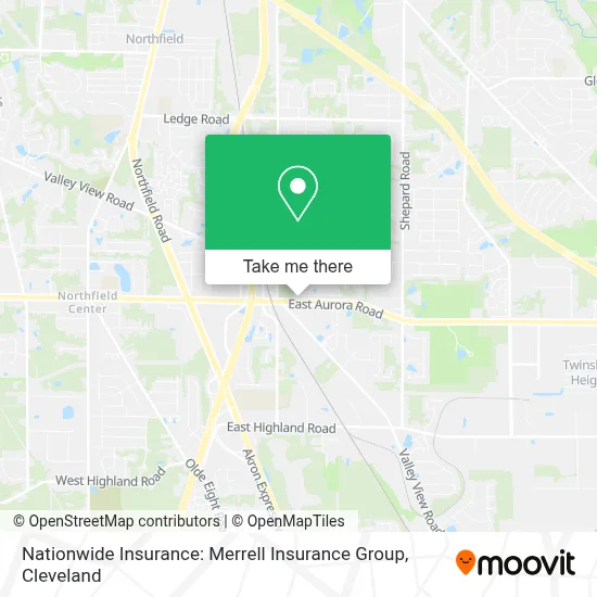 Nationwide Insurance: Merrell Insurance Group map