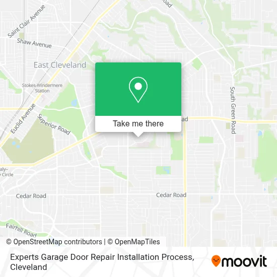 Experts Garage Door Repair Installation Process map