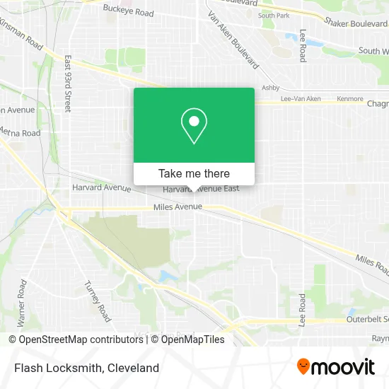 Flash Locksmith map