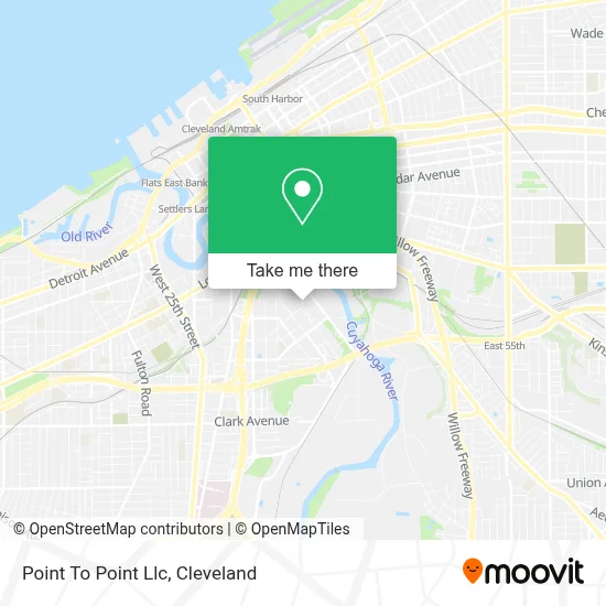 Point To Point Llc map