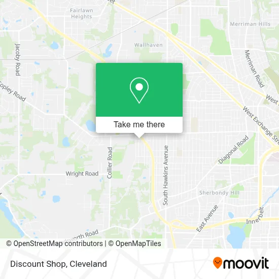 Discount Shop map