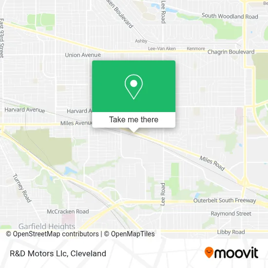 R&D Motors Llc map