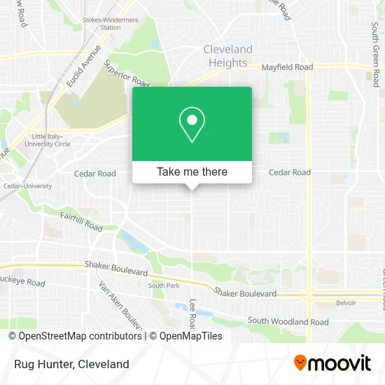 Rug Hunter map