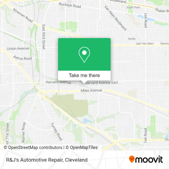 R&J's Automotive Repair map