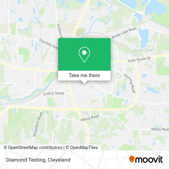 Diamond Testing map