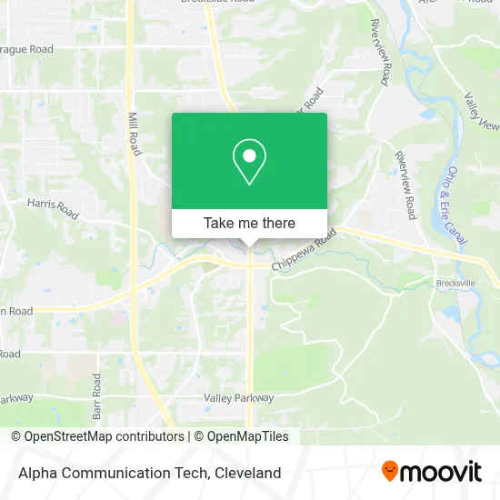 Alpha Communication Tech map