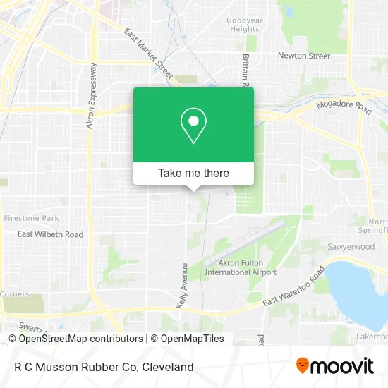 R C Musson Rubber Co map