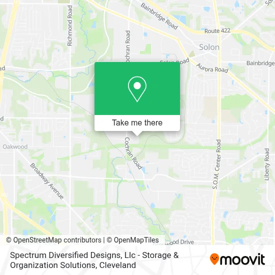 Spectrum Diversified Designs, Llc - Storage & Organization Solutions map