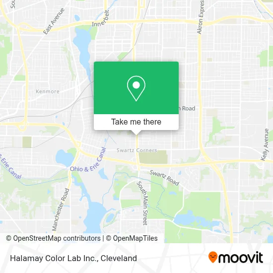 Halamay Color Lab Inc. map