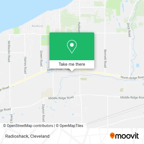 Radioshack map