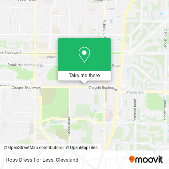 Ross Dress For Less map