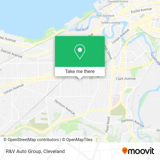 R&V Auto Group map