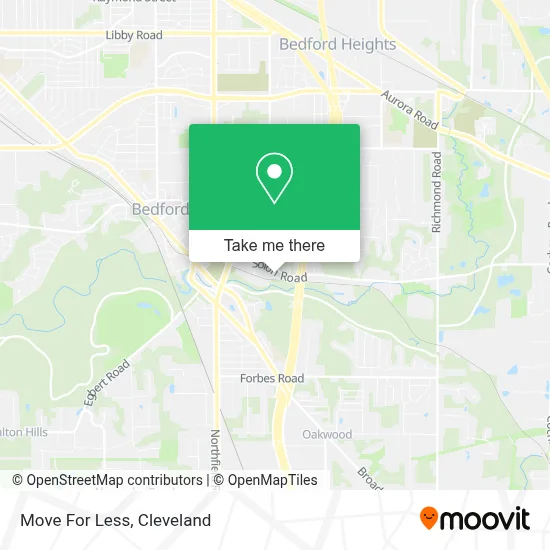 Move For Less map