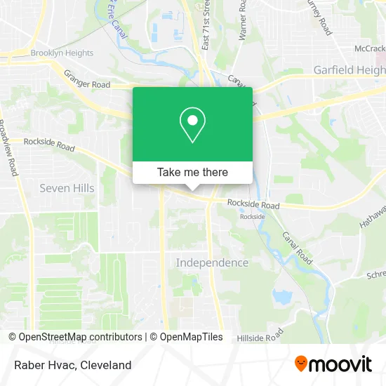 Raber Hvac map