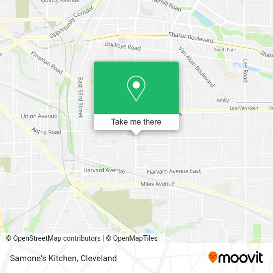 Samone's Kitchen map