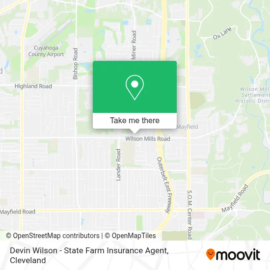 Devin Wilson - State Farm Insurance Agent map