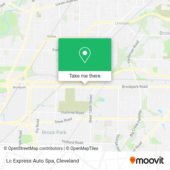 Lc Express Auto Spa map