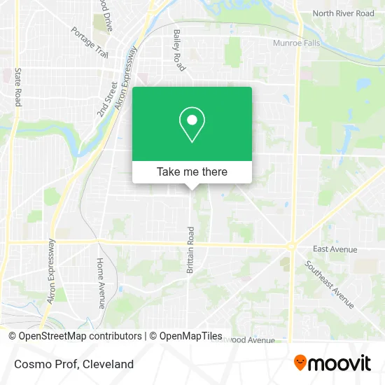 Cosmo Prof map