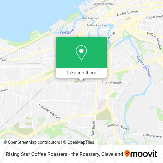 Rising Star Coffee Roasters - the Roastery map