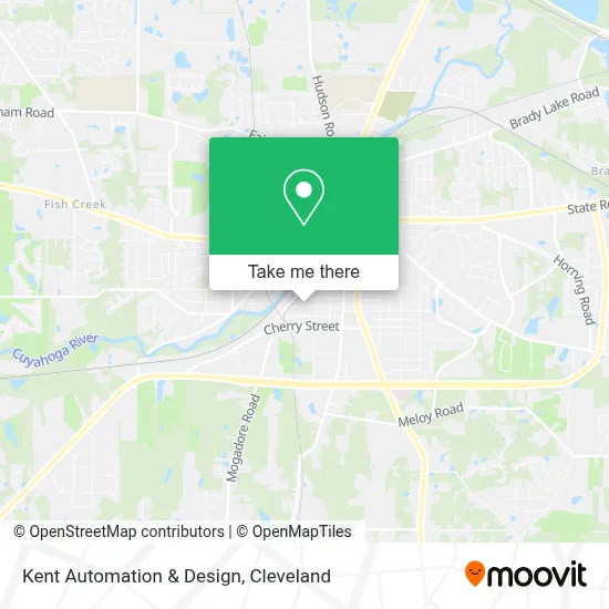 Kent Automation & Design map