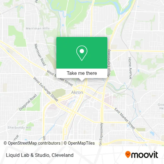 Liquid Lab & Studio map