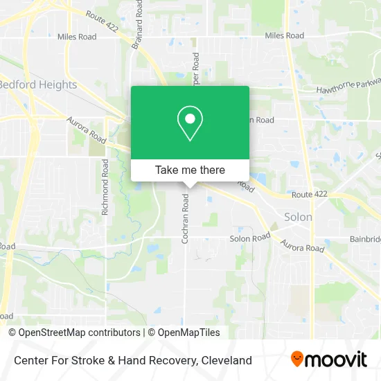 Center For Stroke & Hand Recovery map