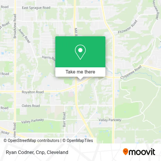 Ryan Codner, Cnp map