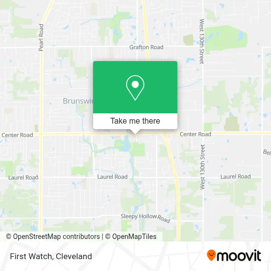 First Watch map