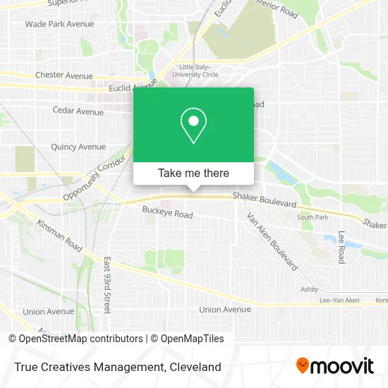 True Creatives Management map