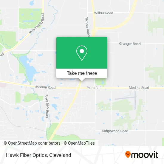 Hawk Fiber Optics map