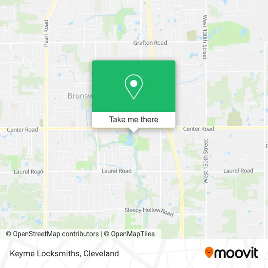 Keyme Locksmiths map