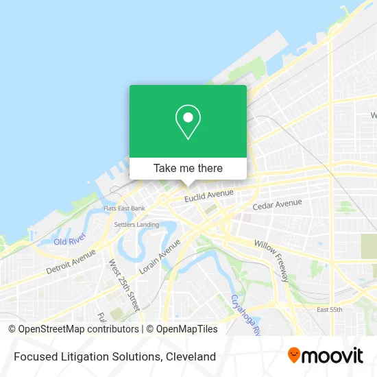 Focused Litigation Solutions map