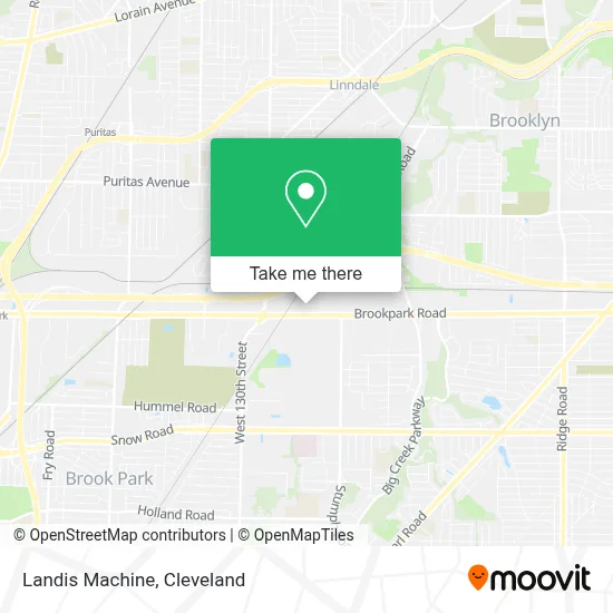 Landis Machine map