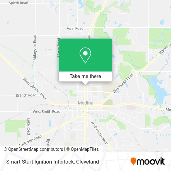 Smart Start Ignition Interlock map