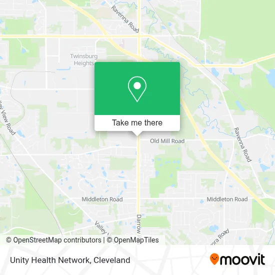 Unity Health Network map