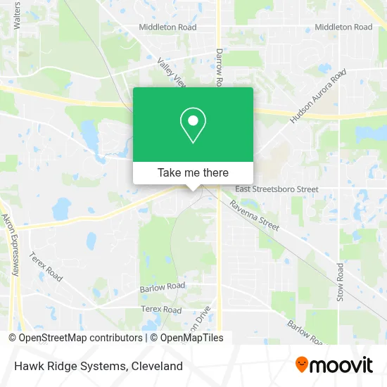 Hawk Ridge Systems map