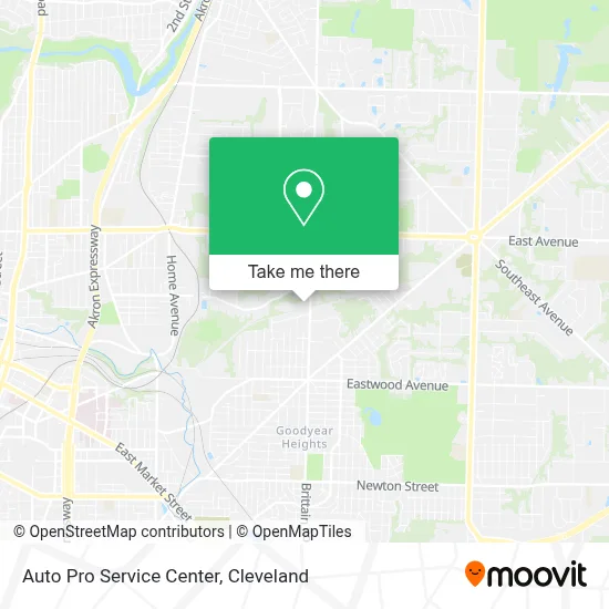 Auto Pro Service Center map