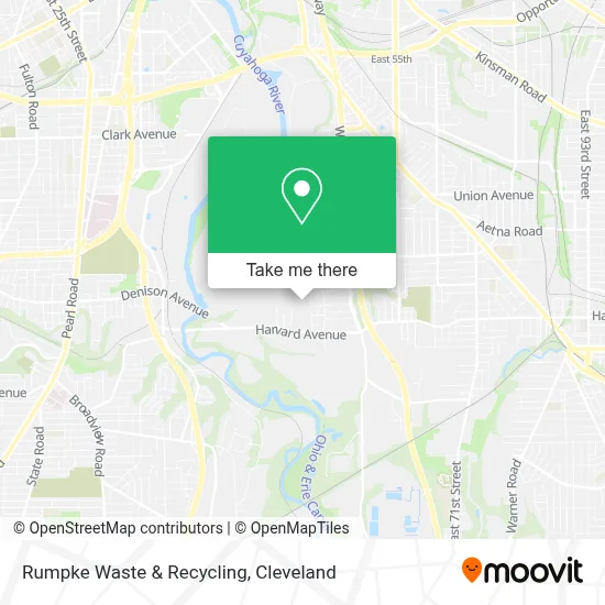 Rumpke Waste & Recycling map