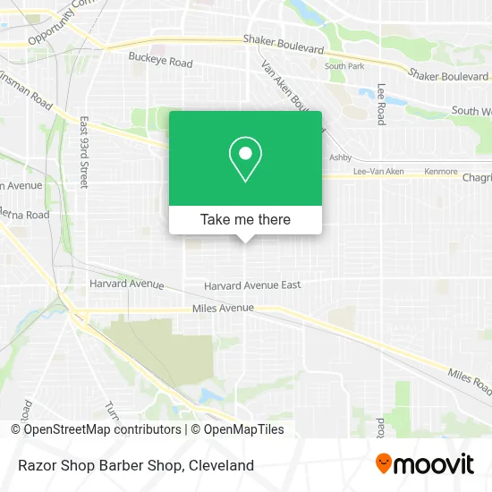 Razor Shop Barber Shop map