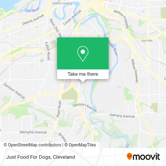 Just Food For Dogs map