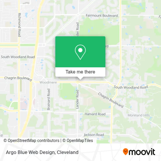 Argo Blue Web Design map