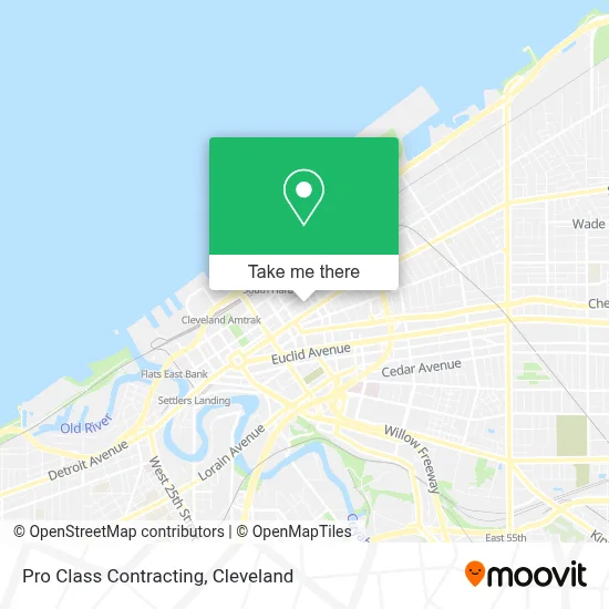 Pro Class Contracting map