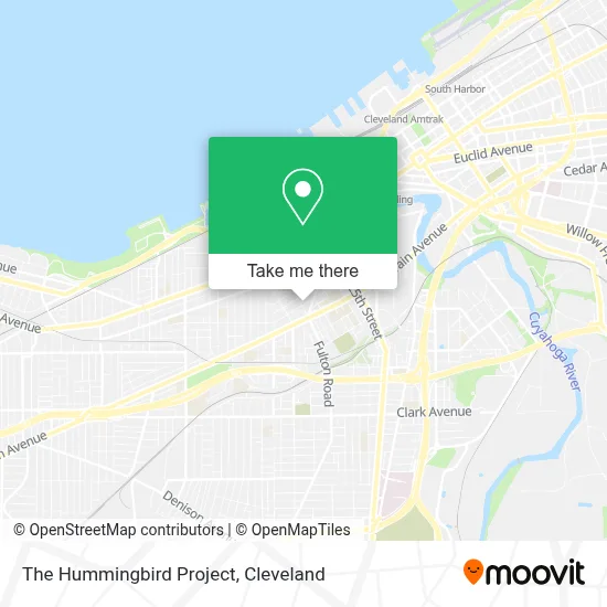 The Hummingbird Project map