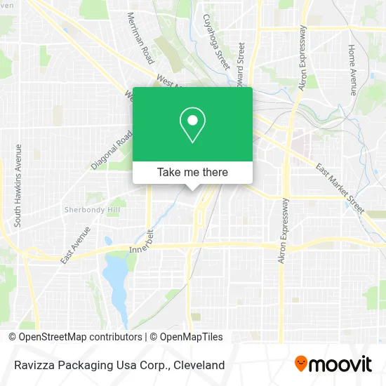 Ravizza Packaging Usa Corp. map