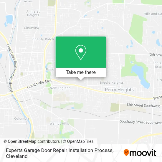 Experts Garage Door Repair Installation Process map